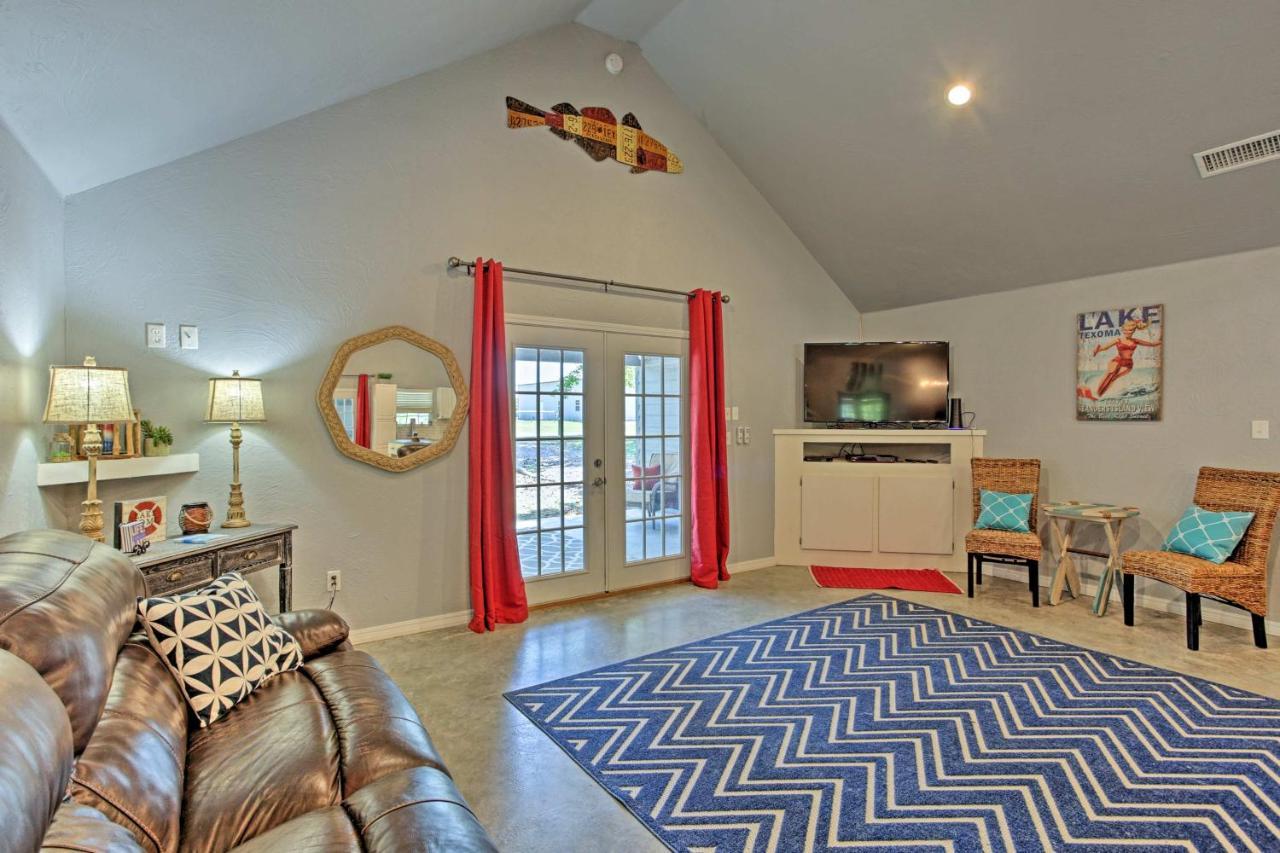 Modern Retreat With Gas Grill - Walk To Lake Texoma! Kingston Esterno foto