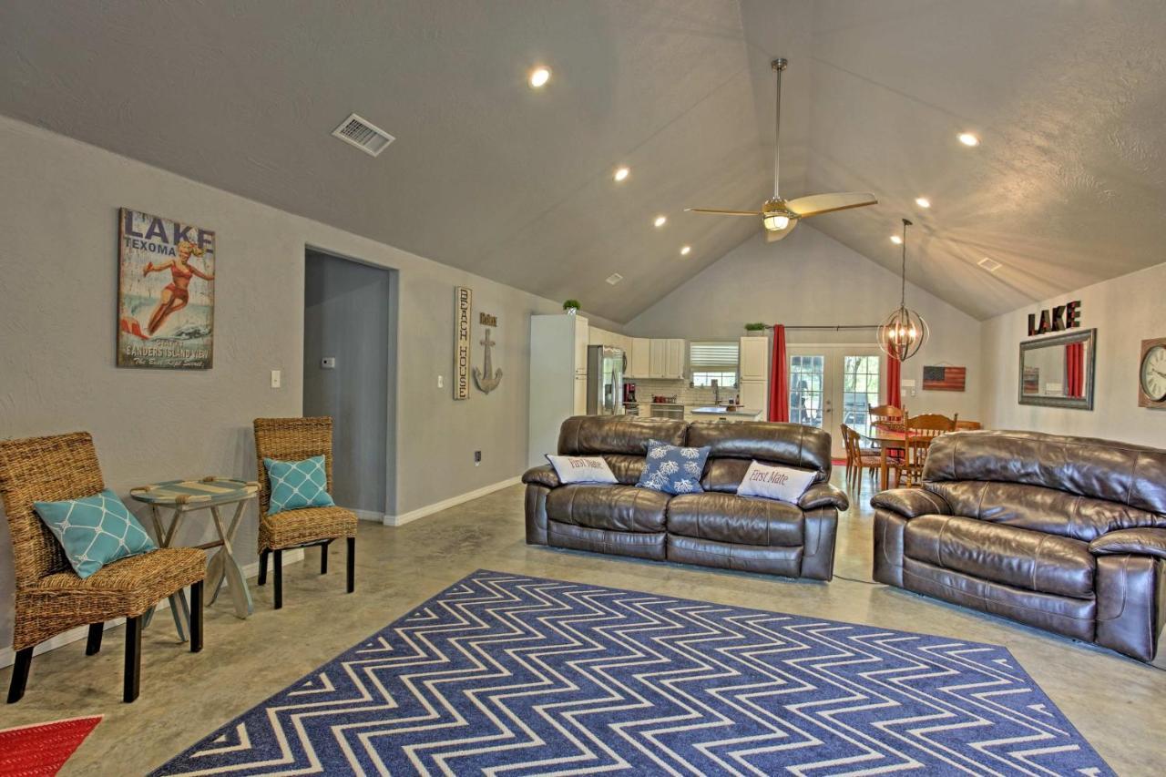 Modern Retreat With Gas Grill - Walk To Lake Texoma! Kingston Esterno foto