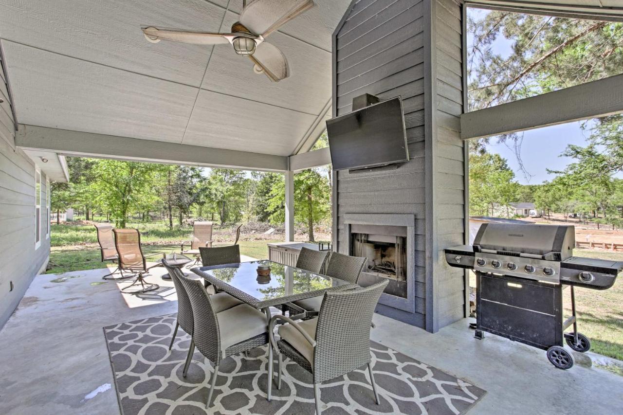Modern Retreat With Gas Grill - Walk To Lake Texoma! Kingston Esterno foto